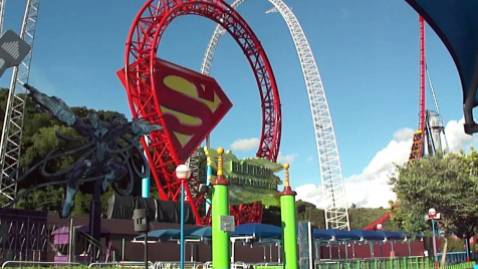 SuperMan Roller Coaster